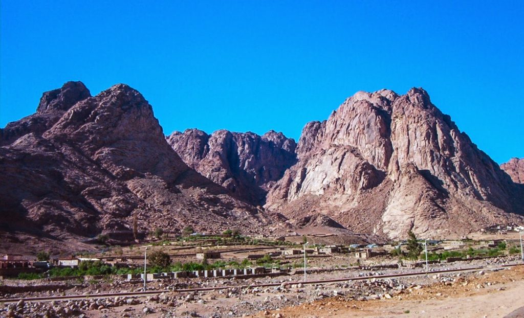 Monte Sinai, o monte de Deus