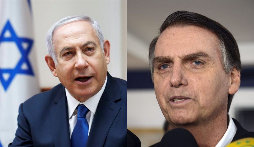 Bolsonaro confirma encontro com o primeiro ministro de Israel Benjamim Netanyahu em 27/12/18