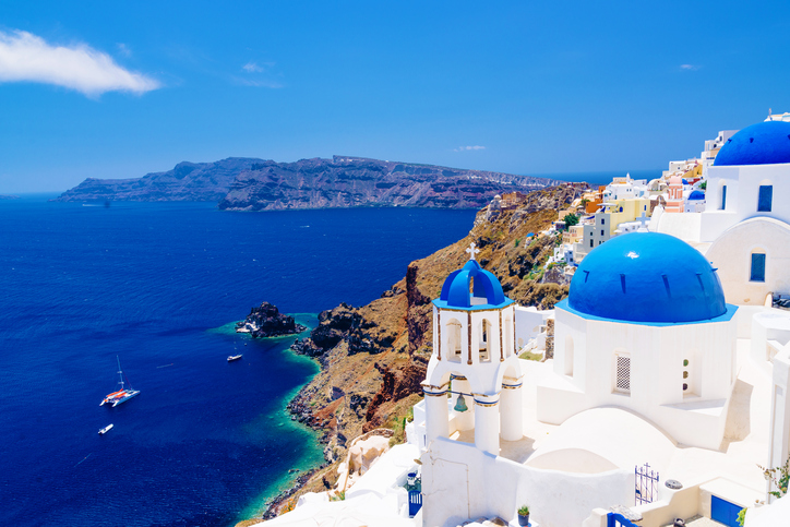 ILHA DE SANTORINI - CRUZEIRO PELAS ILHAS GREGAS - OFERTA