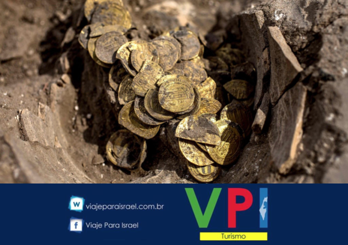 VPI TURISMO INFORMA: JOVEM ENCONTRA MOEDAS DE OURO EM ISRAEL