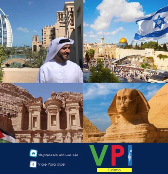 VPI TURISMO- CARAVANA ESPECIAL : EGITO-ISRAEL-JORDÂNIA- EMIRADOS
