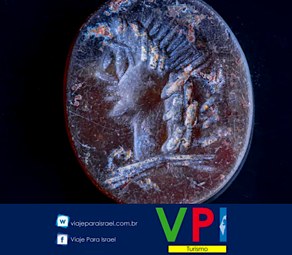 SELO COM IMAGEM DE APOLLO ENCONTRADO NA CIDADE DE DAVI- VPI TURISMO
