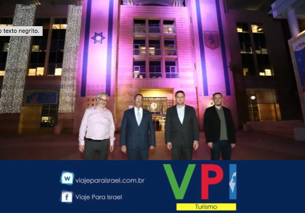 ISRAEL EM ROXO EM HOMENAGEM AO DIA DO DEFICIENTE FÍSICO- VPI TURISMO