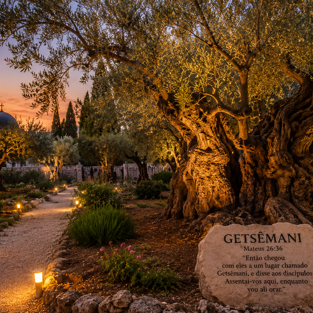 Getsêmani: O Jardim da Agonia e o Silêncio que Mudou a História